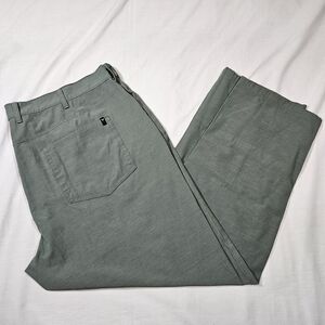Callaway Golf Mens Performance Pants Greenish-gray W42 L30